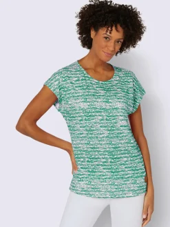 T-shirt à encolure ronde 50% coton
