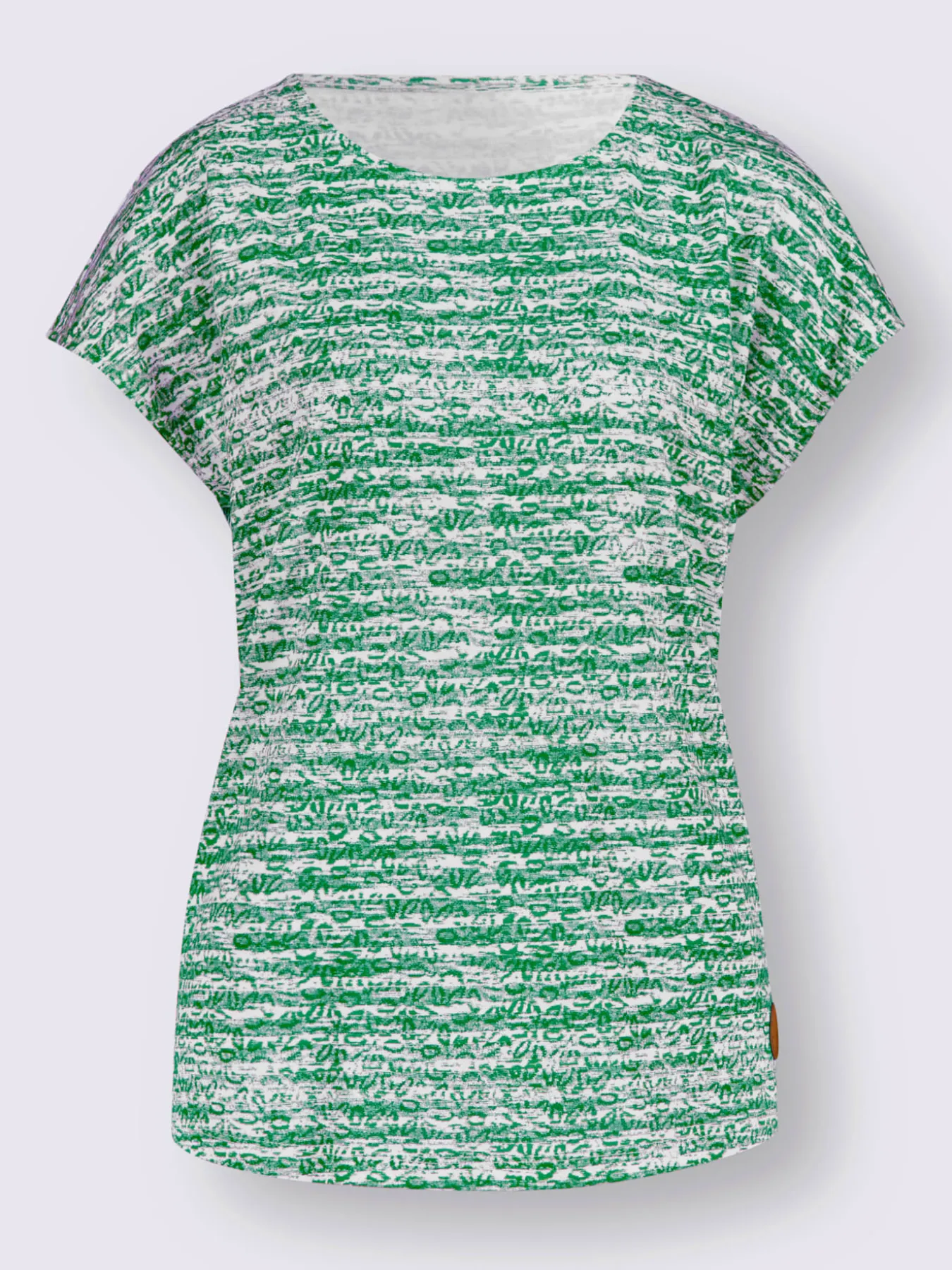 T-shirt à encolure ronde 50% coton