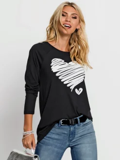 T-shirt à encolure ronde 50% coton