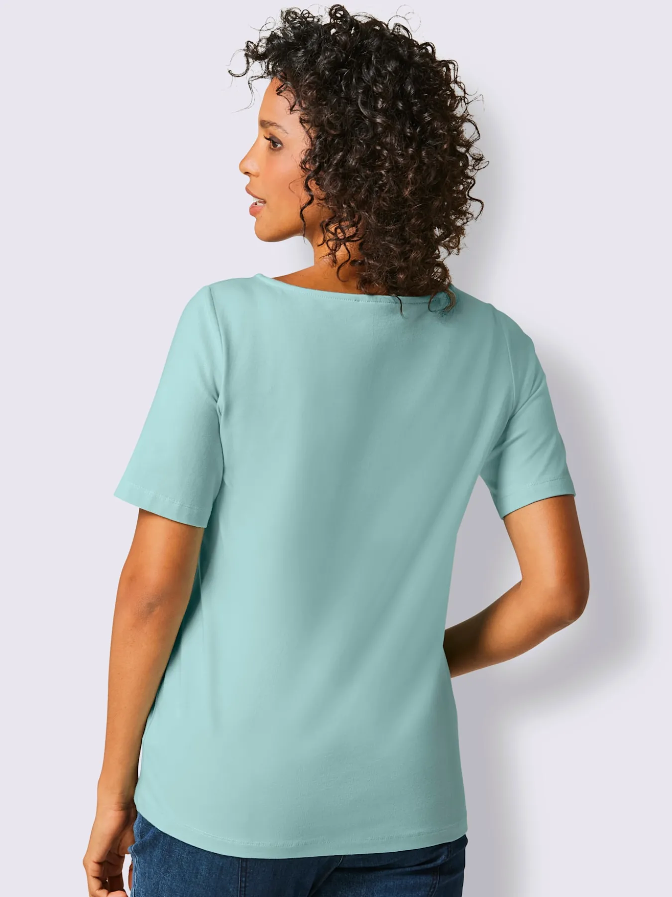 T-shirt à encolure ronde haute qualité