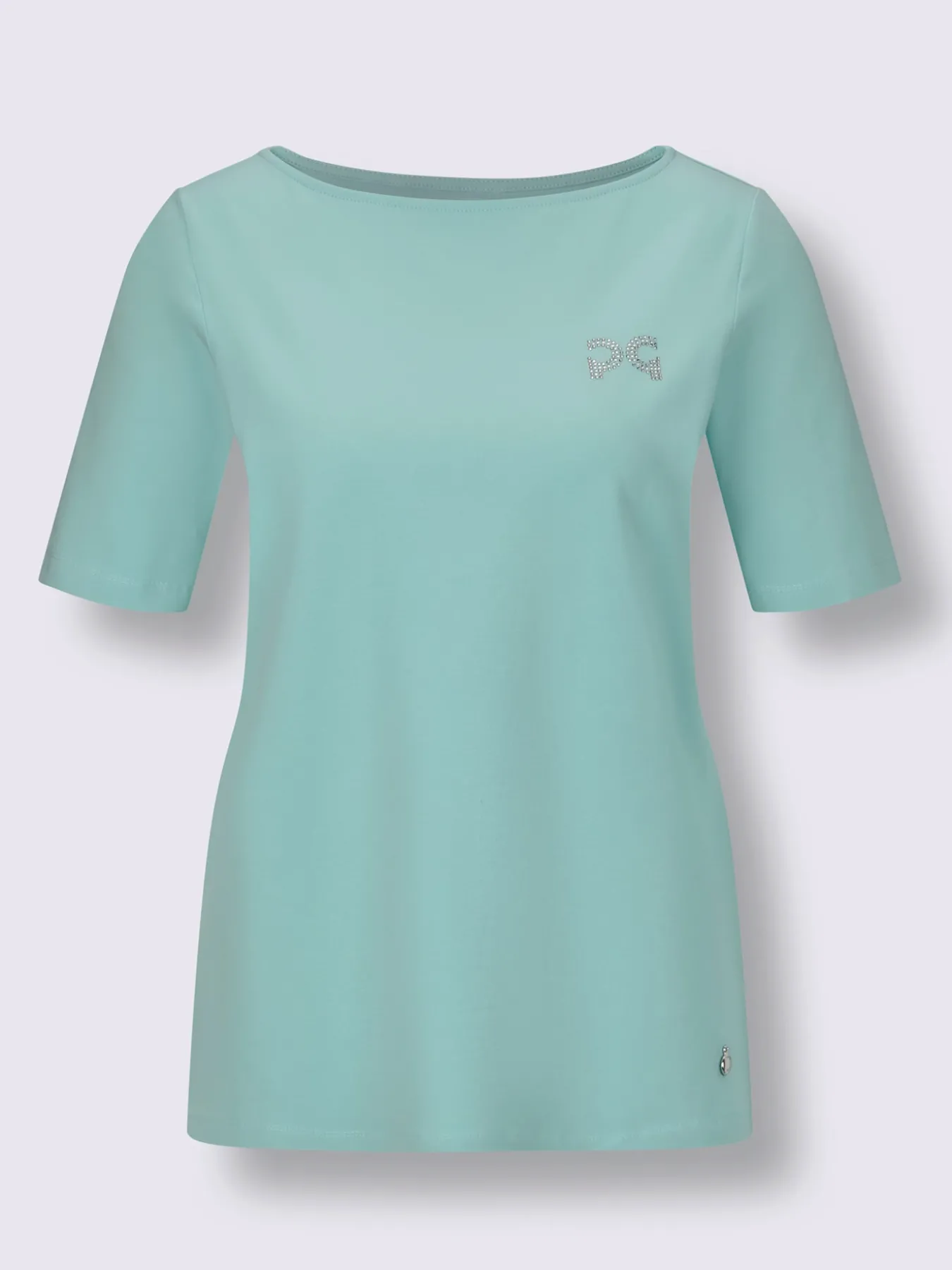 T-shirt à encolure ronde haute qualité