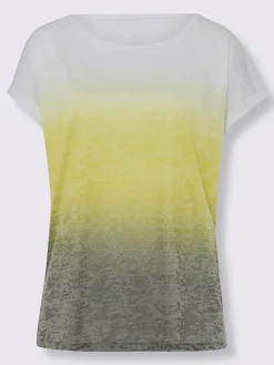 T-shirt à encolure ronde mélange de viscose doux
