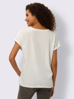 T-shirt à encolure ronde motif imprimé