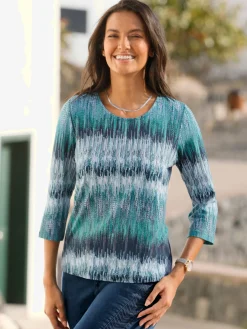 T-shirt à encolure ronde qualité viscose douce