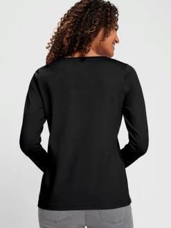 T-shirt à encolure ronde qualité coton