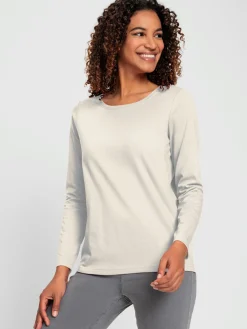 T-shirt à encolure ronde qualité coton