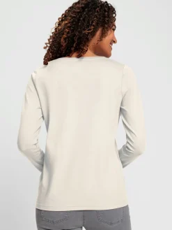 T-shirt à encolure ronde qualité coton