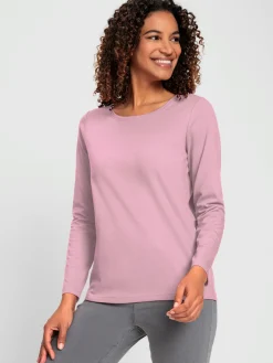 T-shirt à encolure ronde qualité coton
