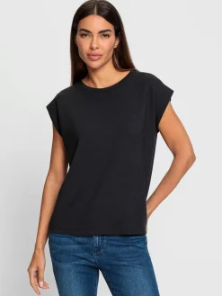 T-shirt à encolure ronde ultra-doux avec modal