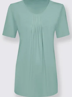 T-shirt à encolure ronde viscose