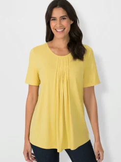 T-shirt à encolure ronde viscose