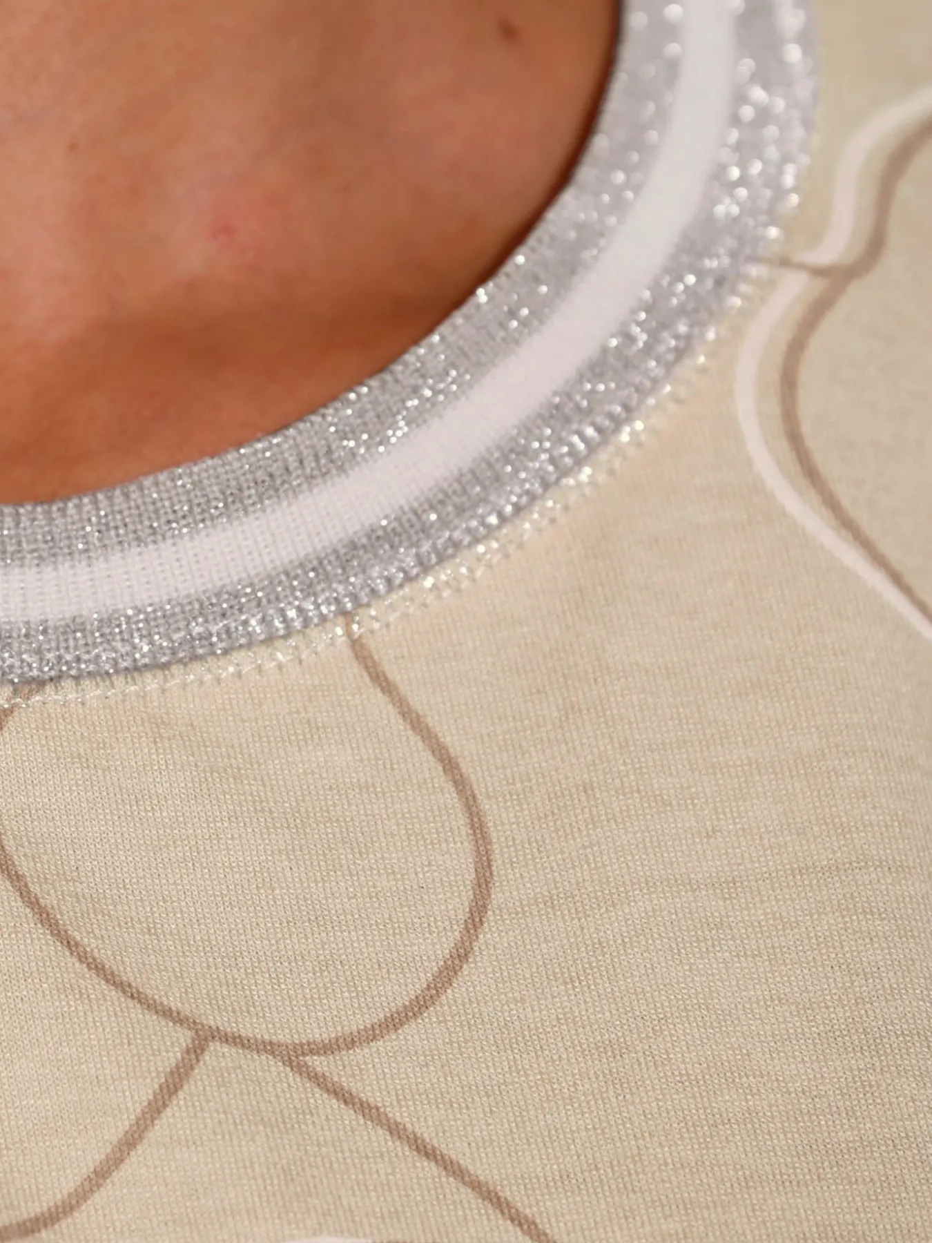 T-shirt à encolure ronde viscose