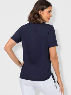 T-shirt à encolure ronde viscose