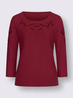 T-shirt à encolure ronde viscose