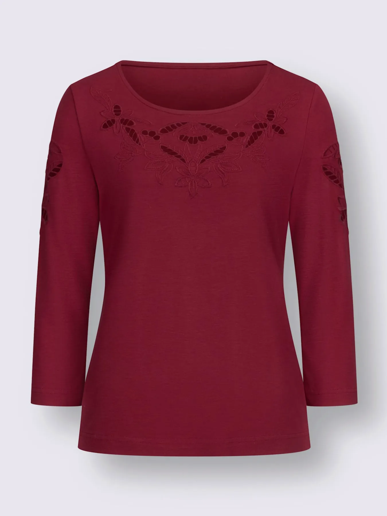 T-shirt à encolure ronde viscose