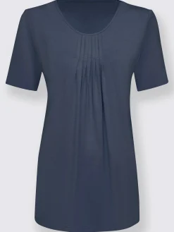 T-shirt à encolure ronde viscose