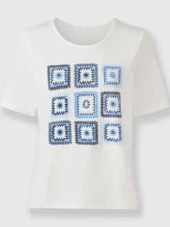 T-shirt à encolure ronde viscose