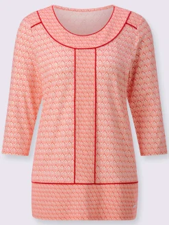 T-shirt à encolure ronde viscose