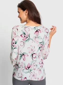 T-shirt à manches 3/4