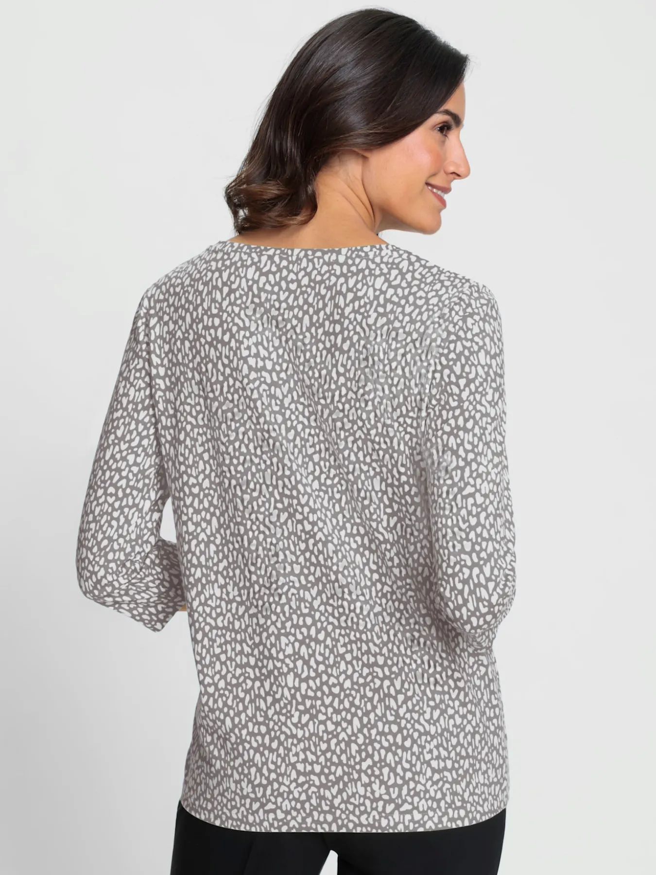 T-shirt à manches 3/4 50% coton