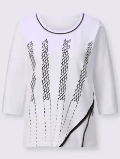 T-shirt à manches 3/4 95% coton