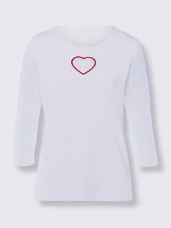 T-shirt à manches 3/4 95% coton
