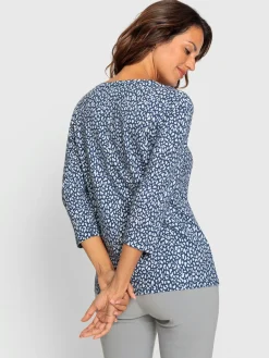 T-shirt à manches 3/4 50% coton