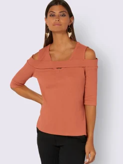 T-shirt à manches 3/4 95% coton