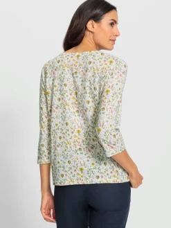 T-shirt à manches 3/4 50% coton