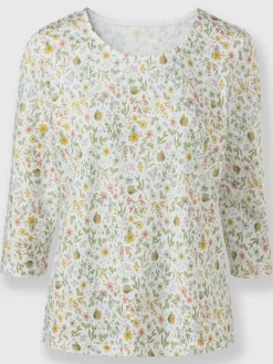 T-shirt à manches 3/4 50% coton