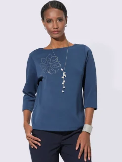T-shirt à manches 3/4 50% modal