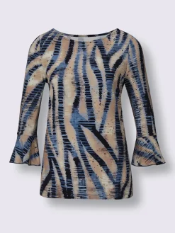 T-shirt à manches 3/4 10% soie