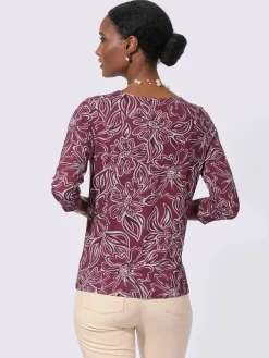 T-shirt à manches 3/4 95% viscose (ecovero)