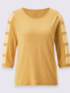 T-shirt à manches 3/4 avec viscose (ecovero)
