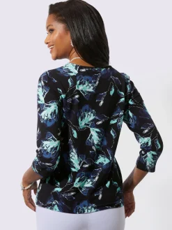 T-shirt à manches 3/4 dessus en matière durable