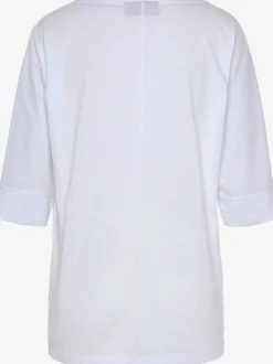 T-shirt à manches 3/4 encolure ronde