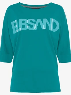 T-shirt à manches 3/4 encolure ronde