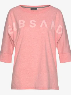 T-shirt à manches 3/4 encolure ronde