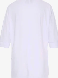 T-shirt à manches 3/4 encolure ronde