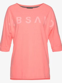 T-shirt à manches 3/4 encolure ronde