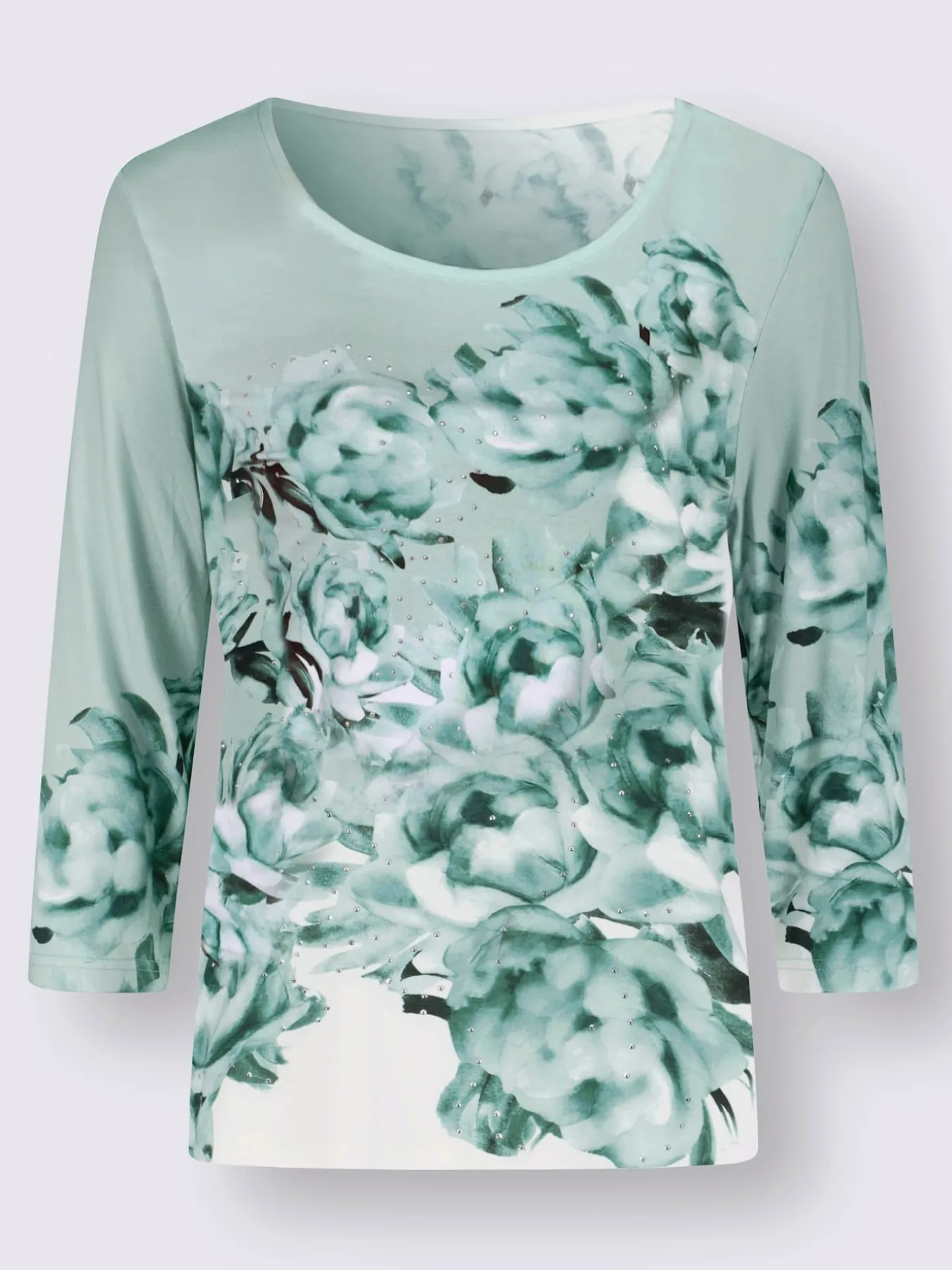 T-shirt à manches 3/4 imprimé