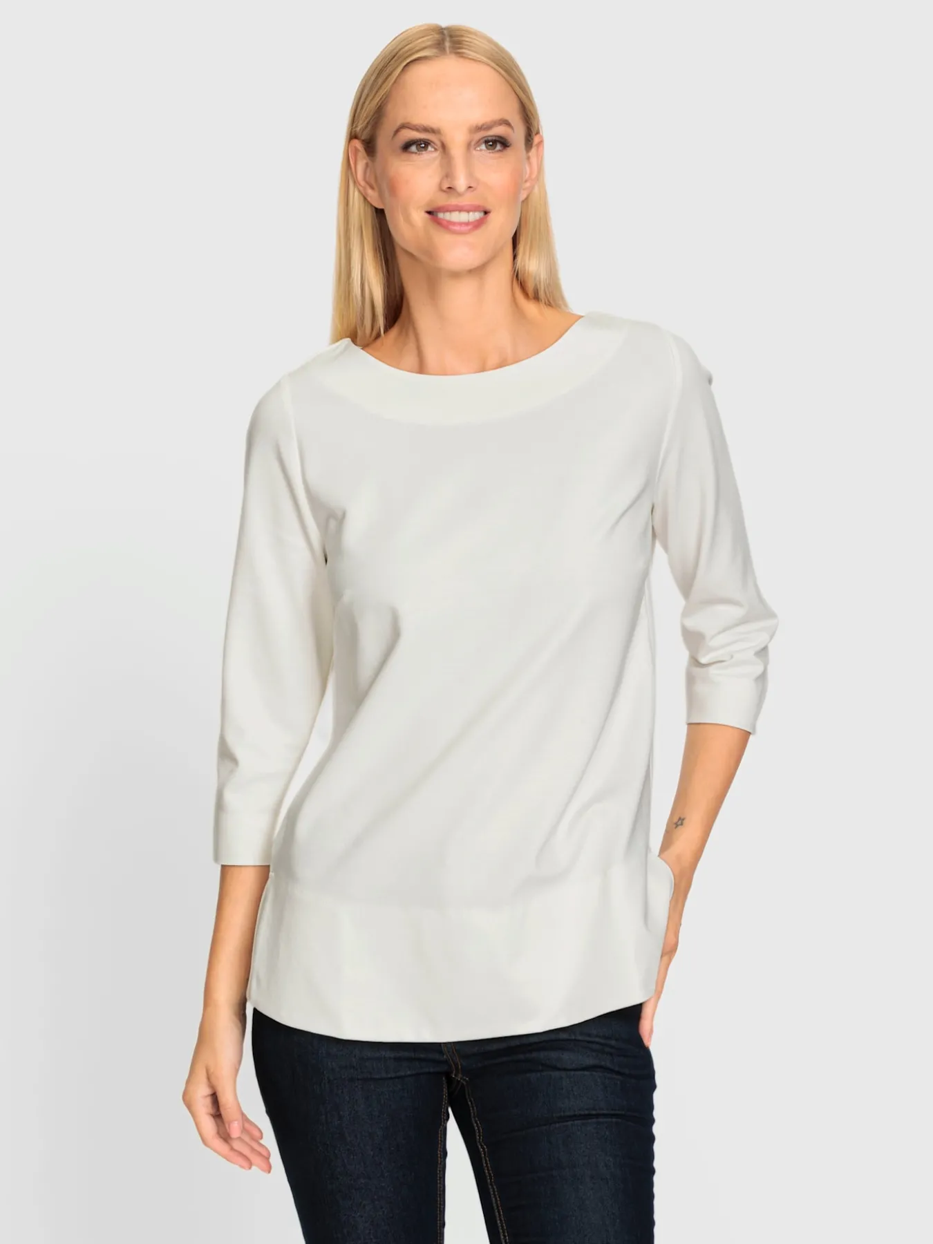T-shirt à manches 3/4 élasthanne