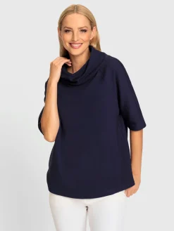 T-shirt à manches 3/4 look ample tendance