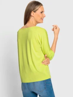 T-shirt à manches 3/4 manches chauve-souris 3/4