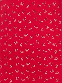 T-shirt à manches 3/4 petit nœud et découpe à la finition des manches
