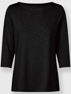 T-shirt à manches 3/4 viscose