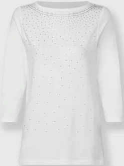T-shirt à manches 3/4 viscose