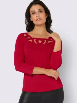T-shirt à manches 3/4 viscose