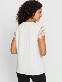 T-shirt à manches courtes 50% coton et 50% modal