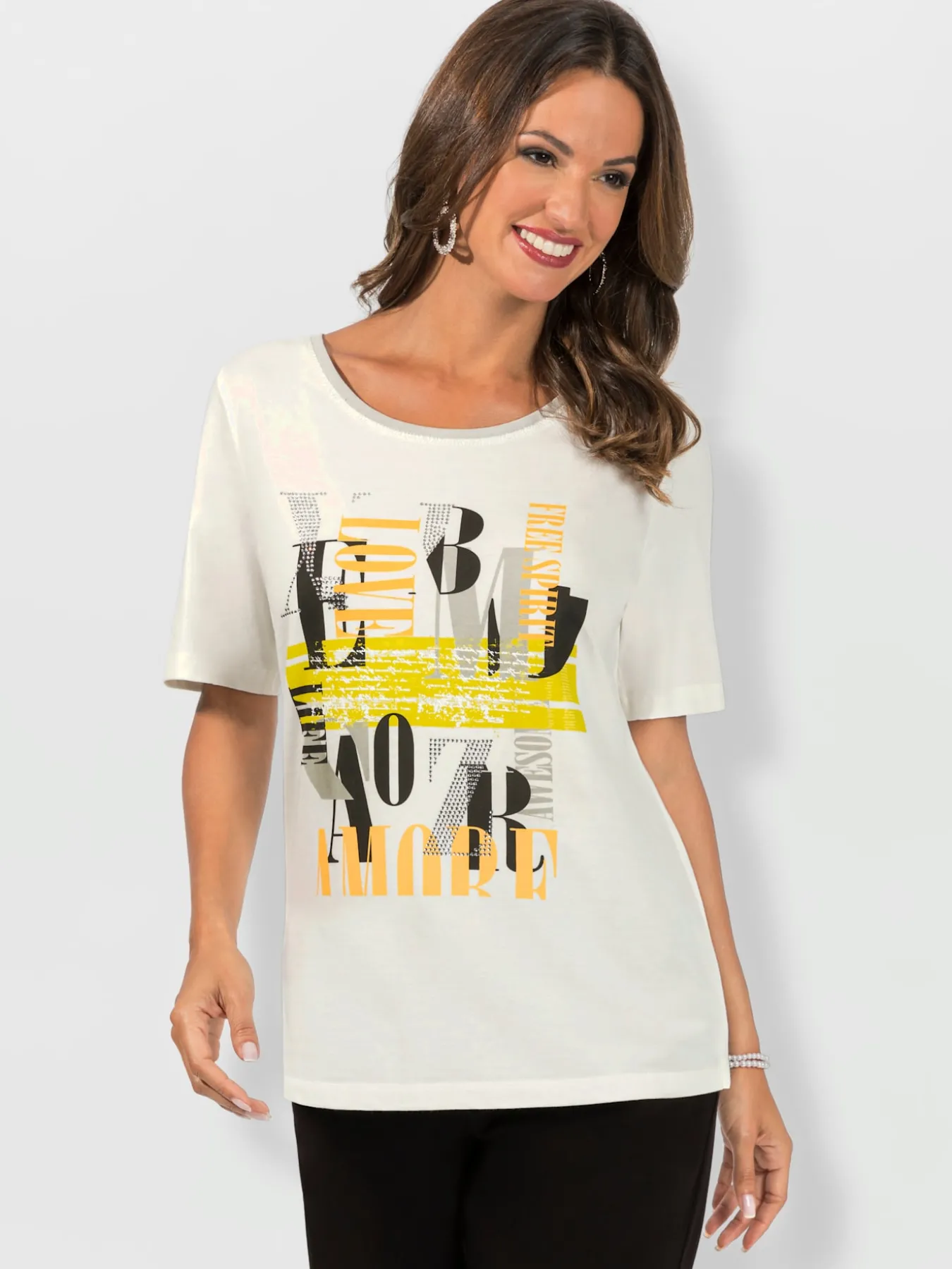 T-shirt à manches courtes 50% coton